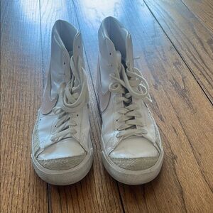 Nike Women's White High-Top Sneakers